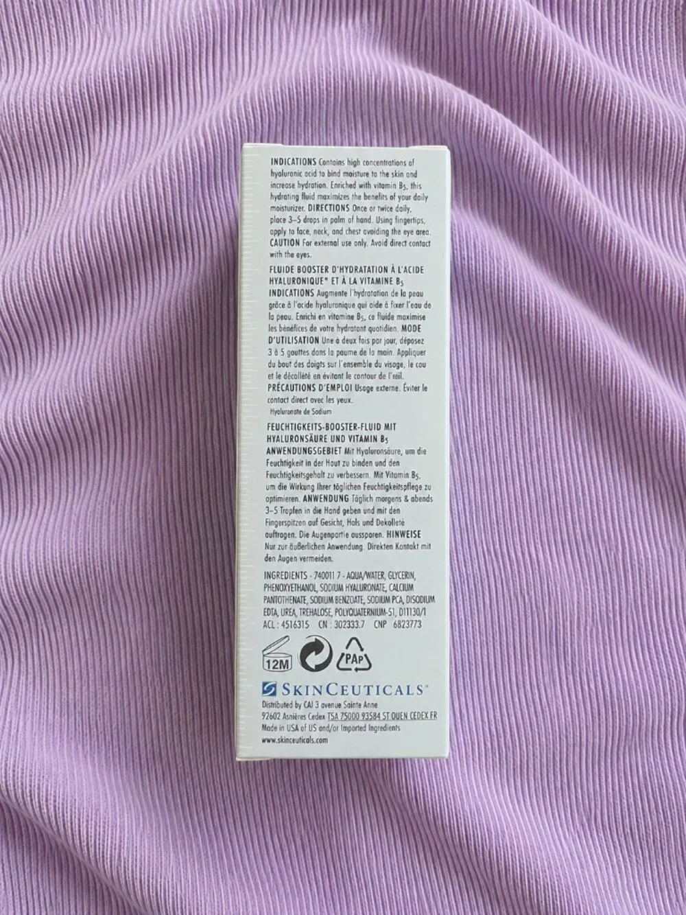 SkinCeuticals hyaluronic acid new