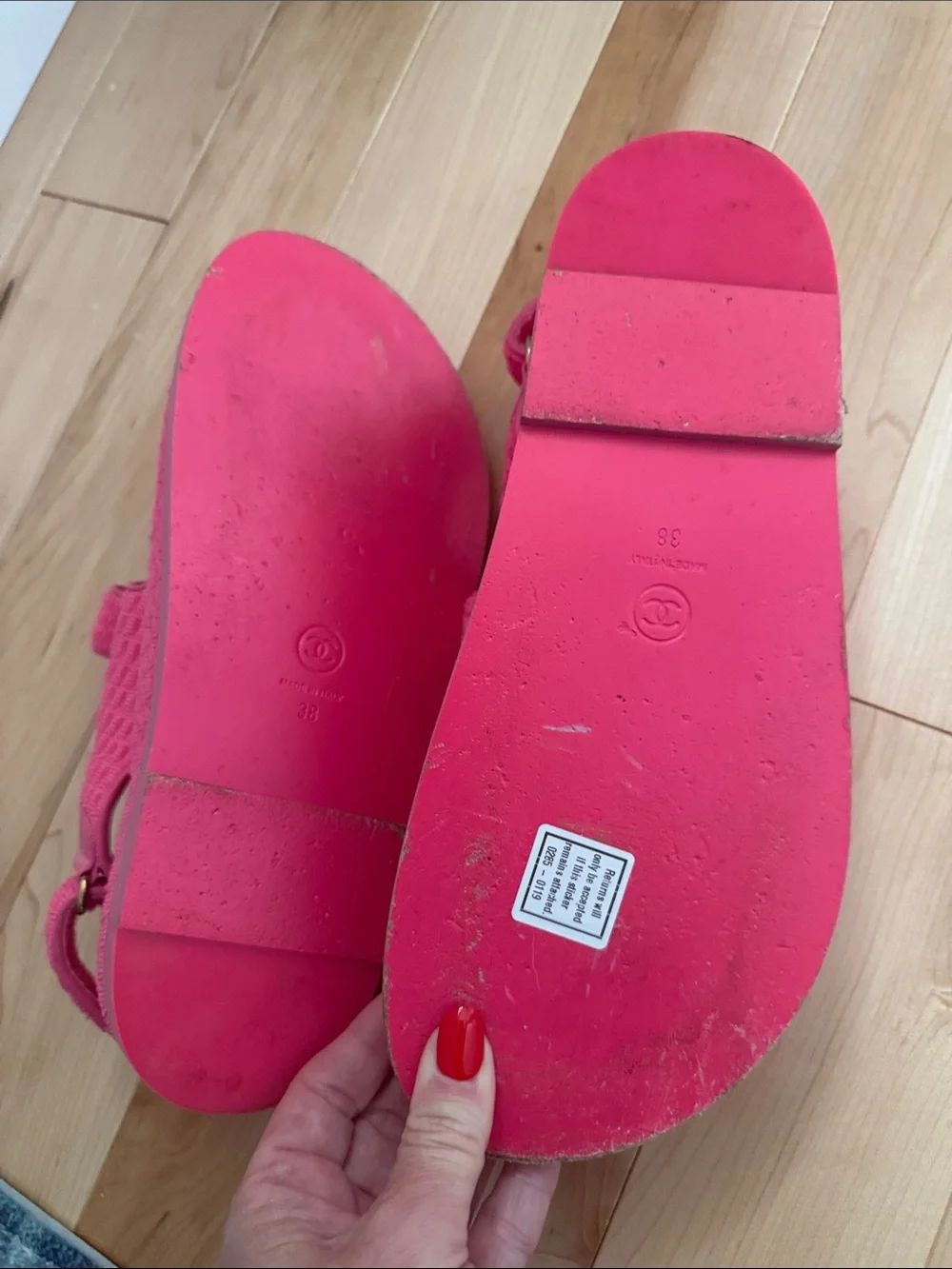 CHANEL women slingback