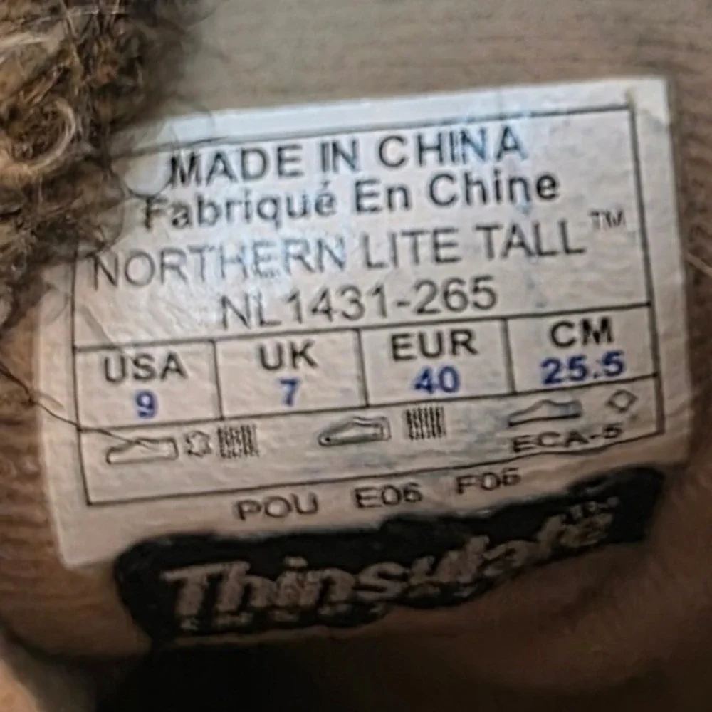 Sorel feature model thinsulate