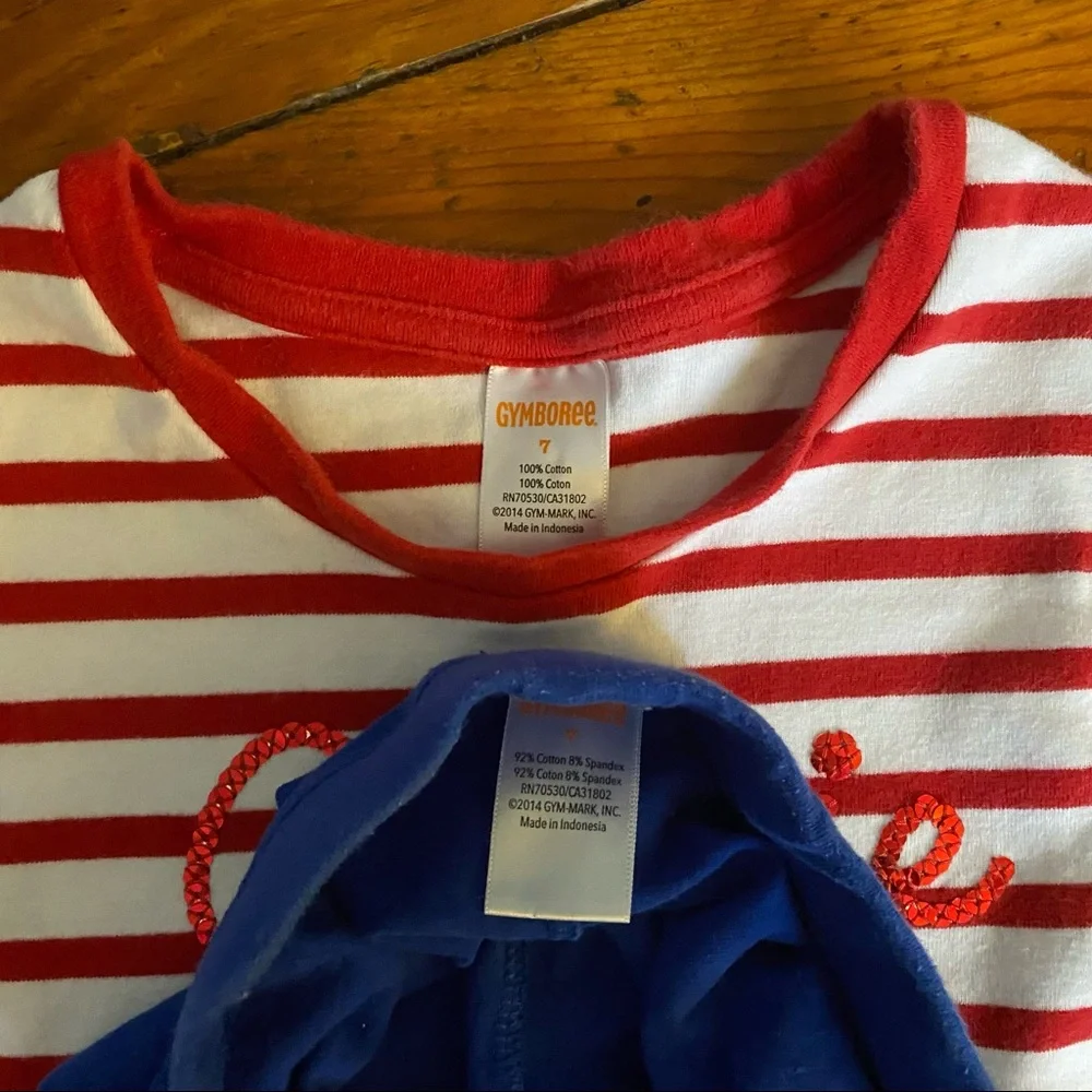 Gymboree outfit red