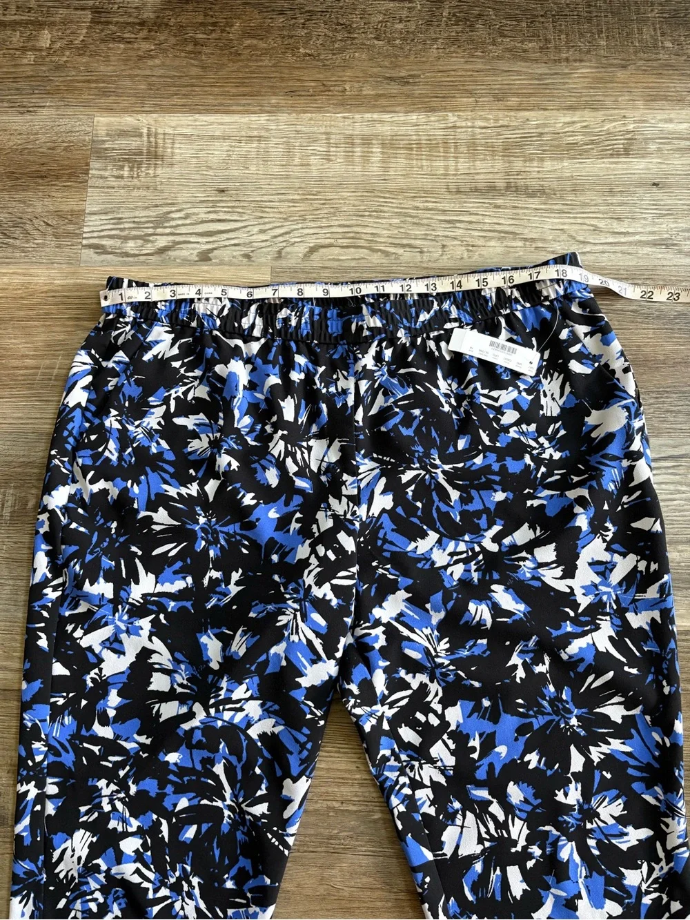 J. Crew print polished elasticized