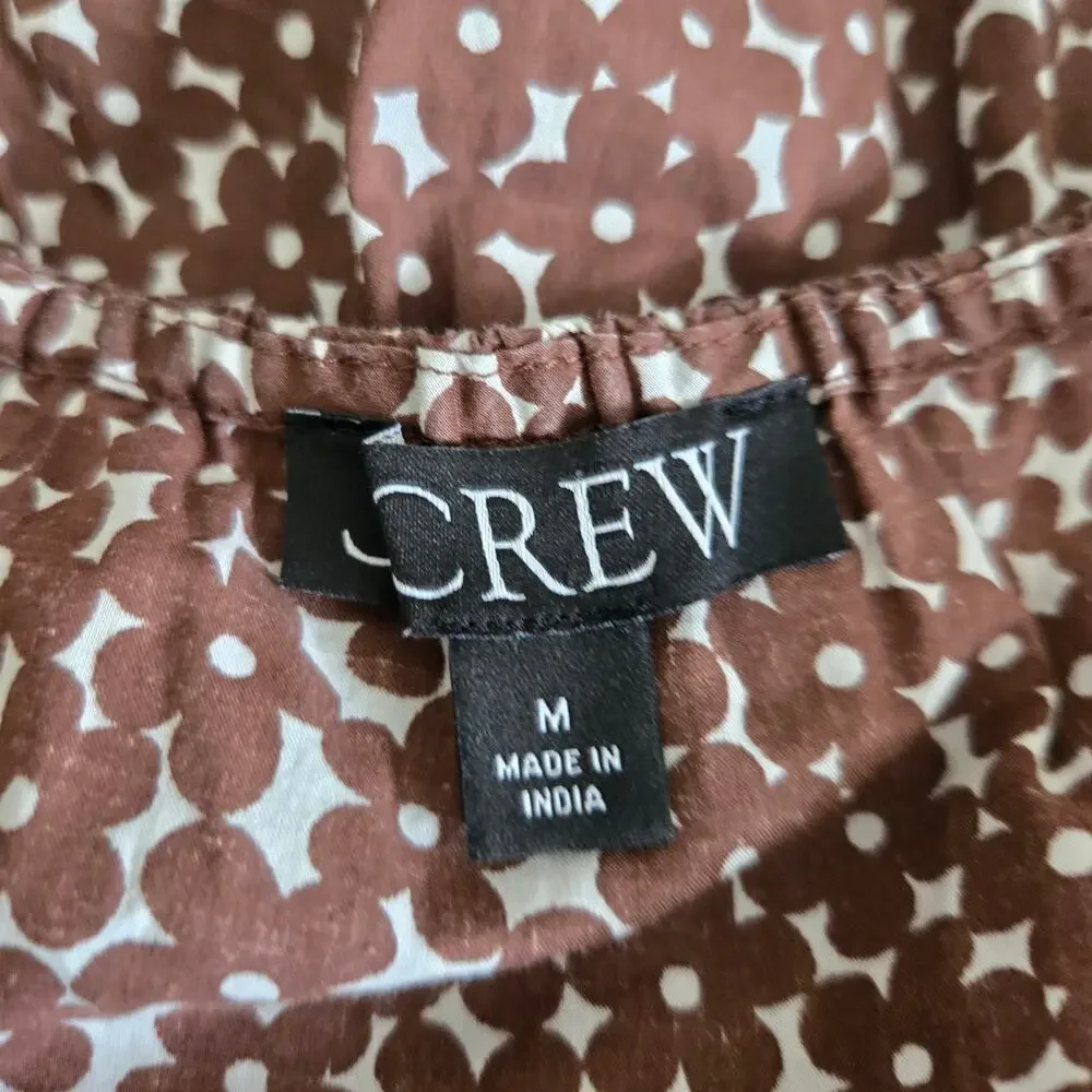 J. Crew crew smocked