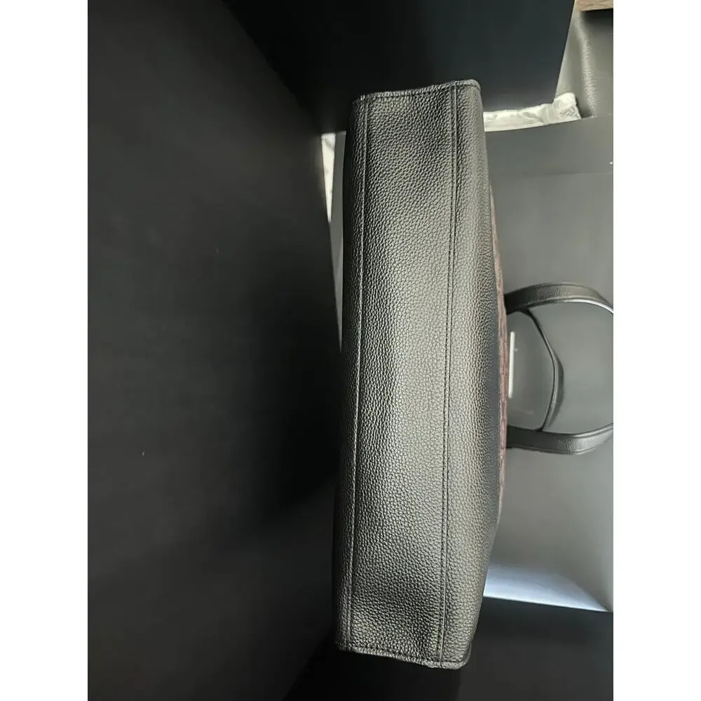 Coach structured tote