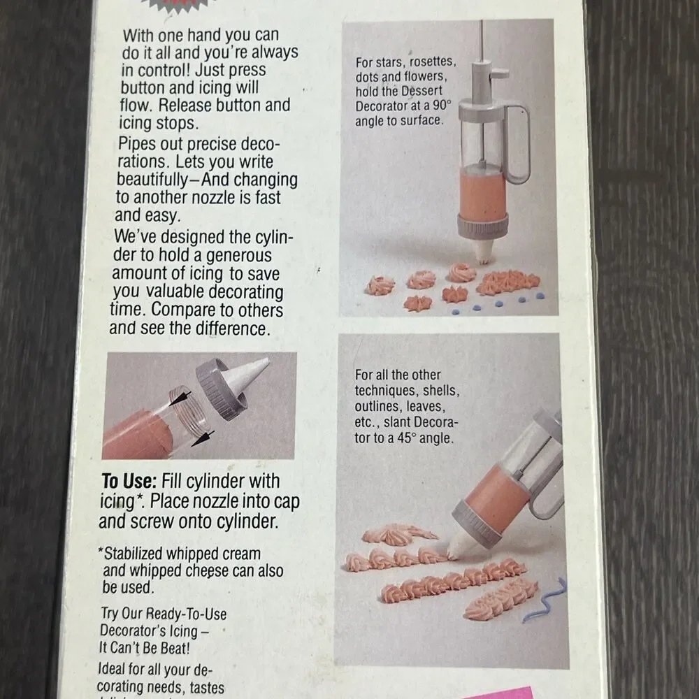 Wilton dessert frosting