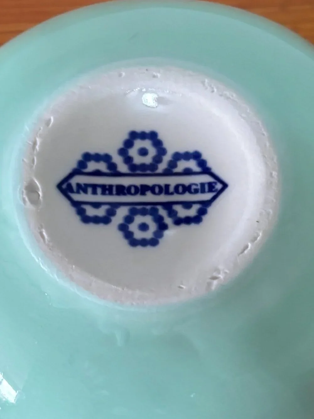Anthropologie shape cup teal