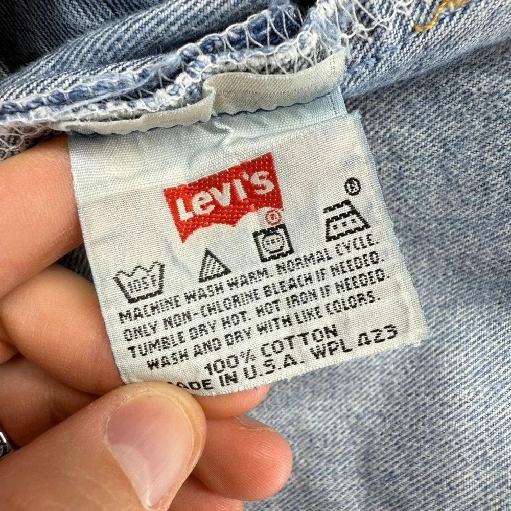 Levis some distressing