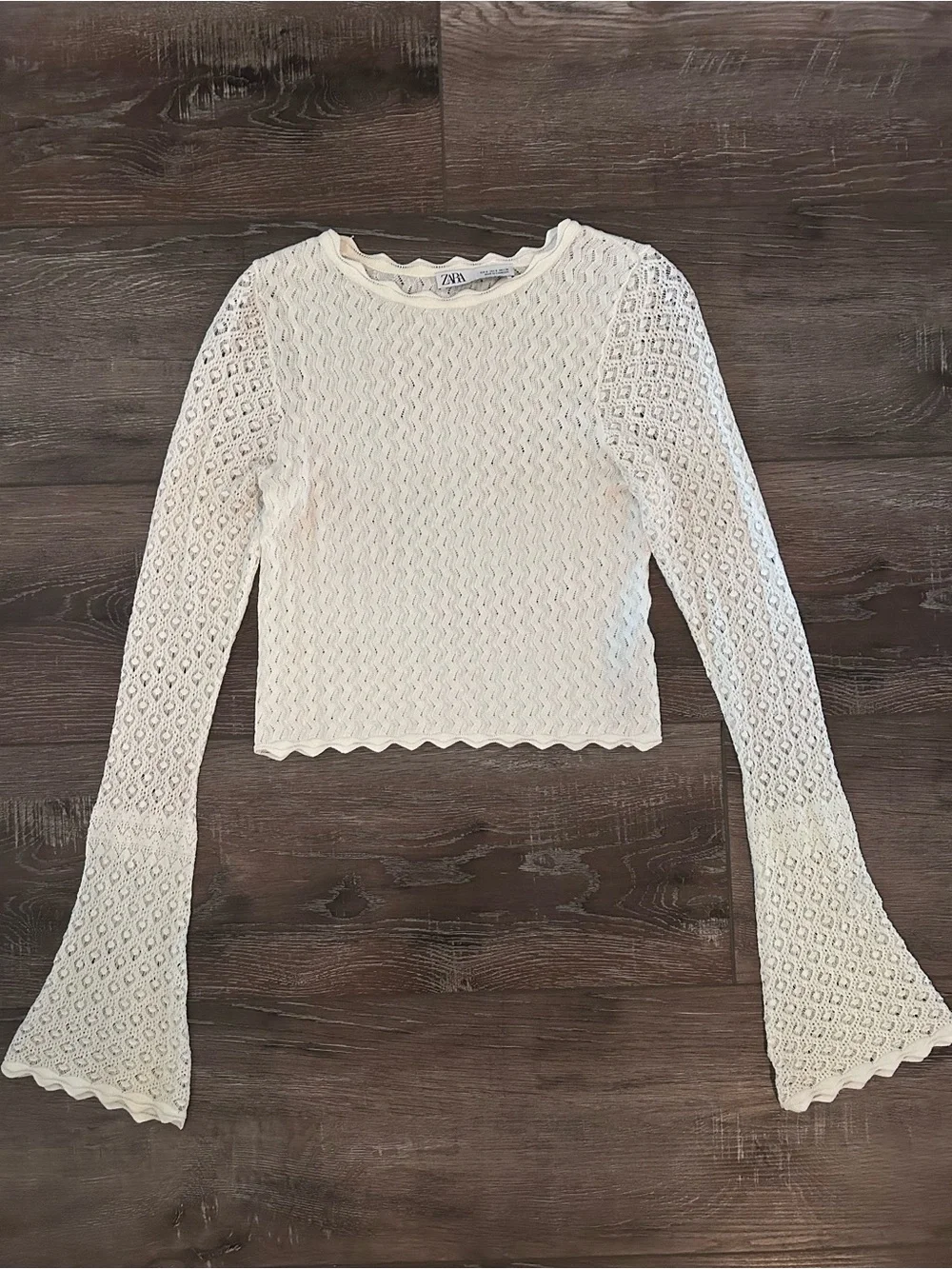 Zara ivory long