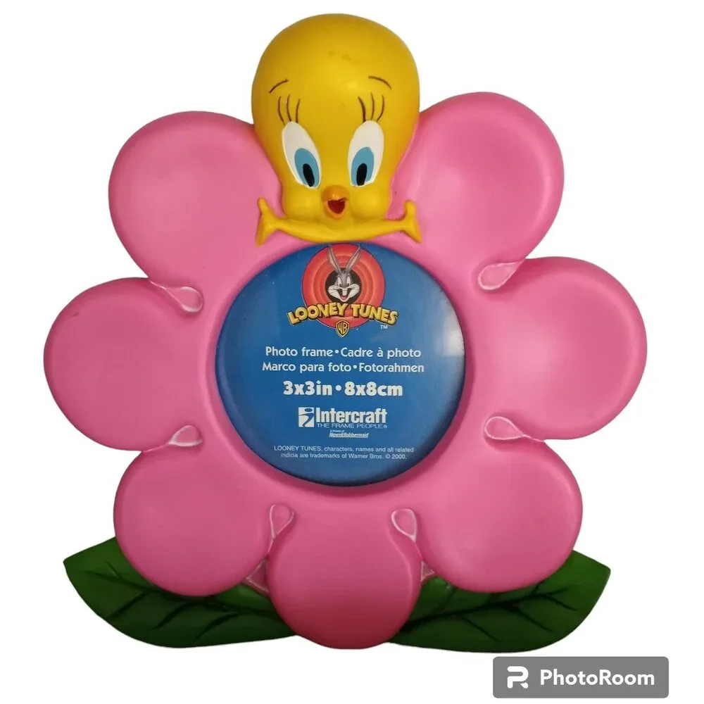 Warner Bros. Looney Tunes Tweety Bird Pink Flower Frame 3