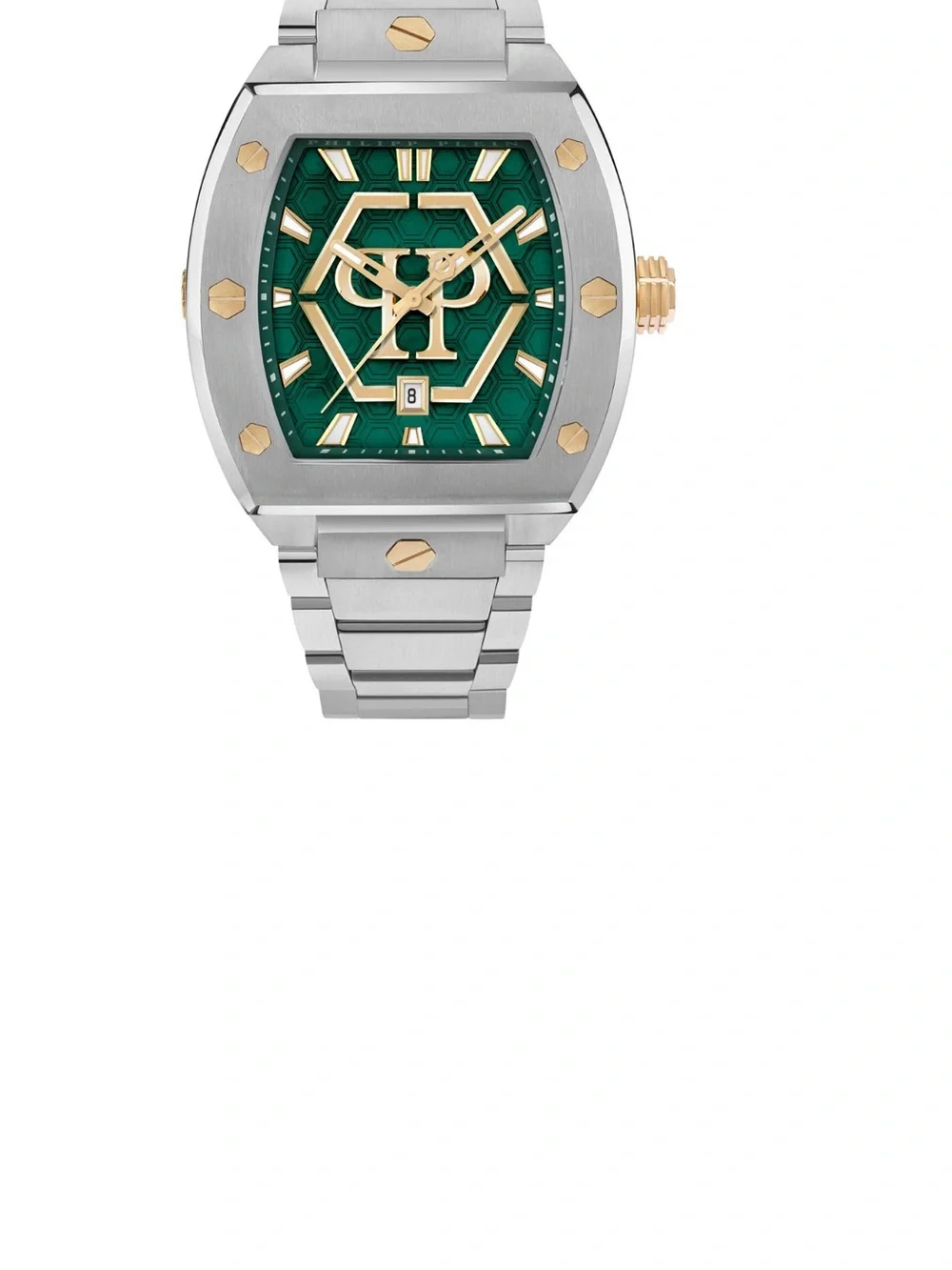 Philipp plain 44 mm Luxury Green Dial Stainless Steel Watch