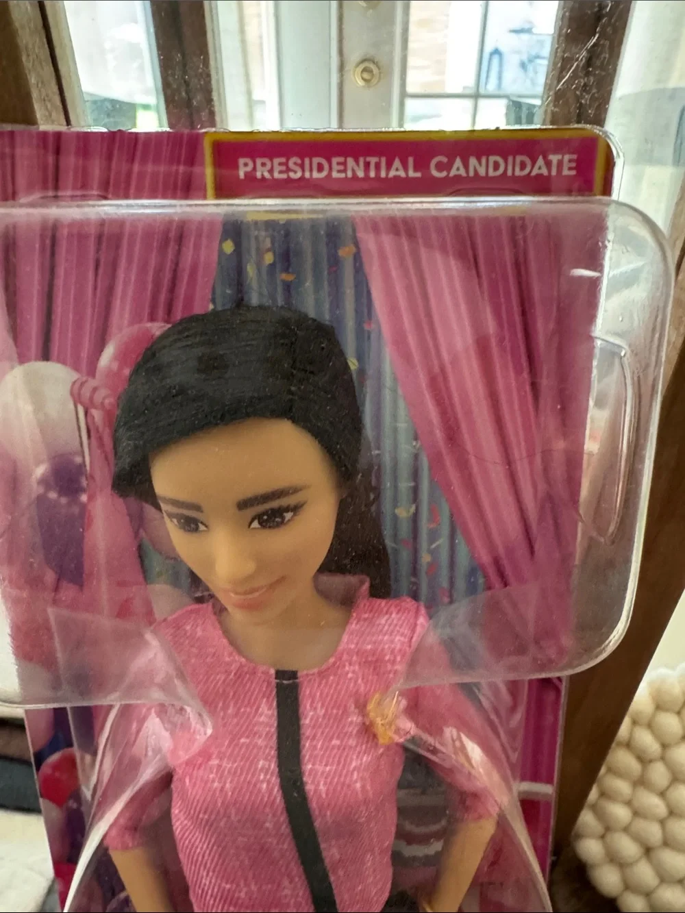Barbie doll wearing