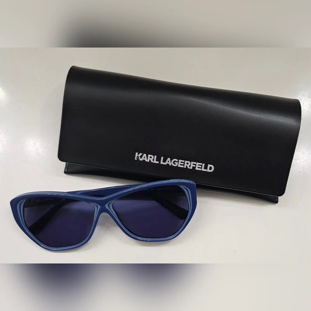 Karl Lagerfeld silhouette dark