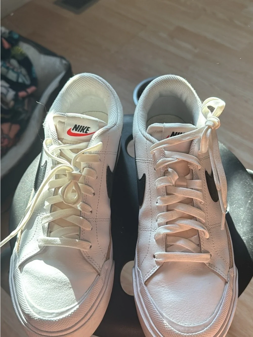 Nike clean white
