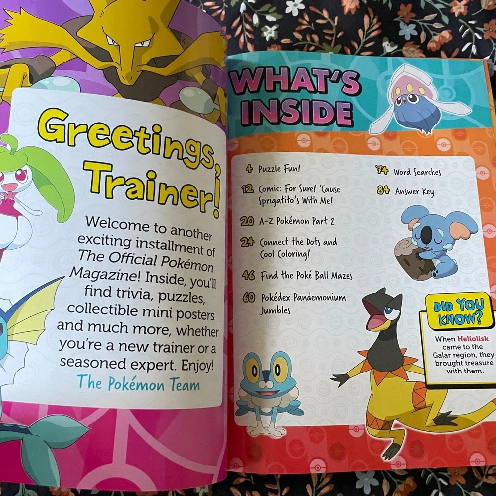 Pokemon official magazine