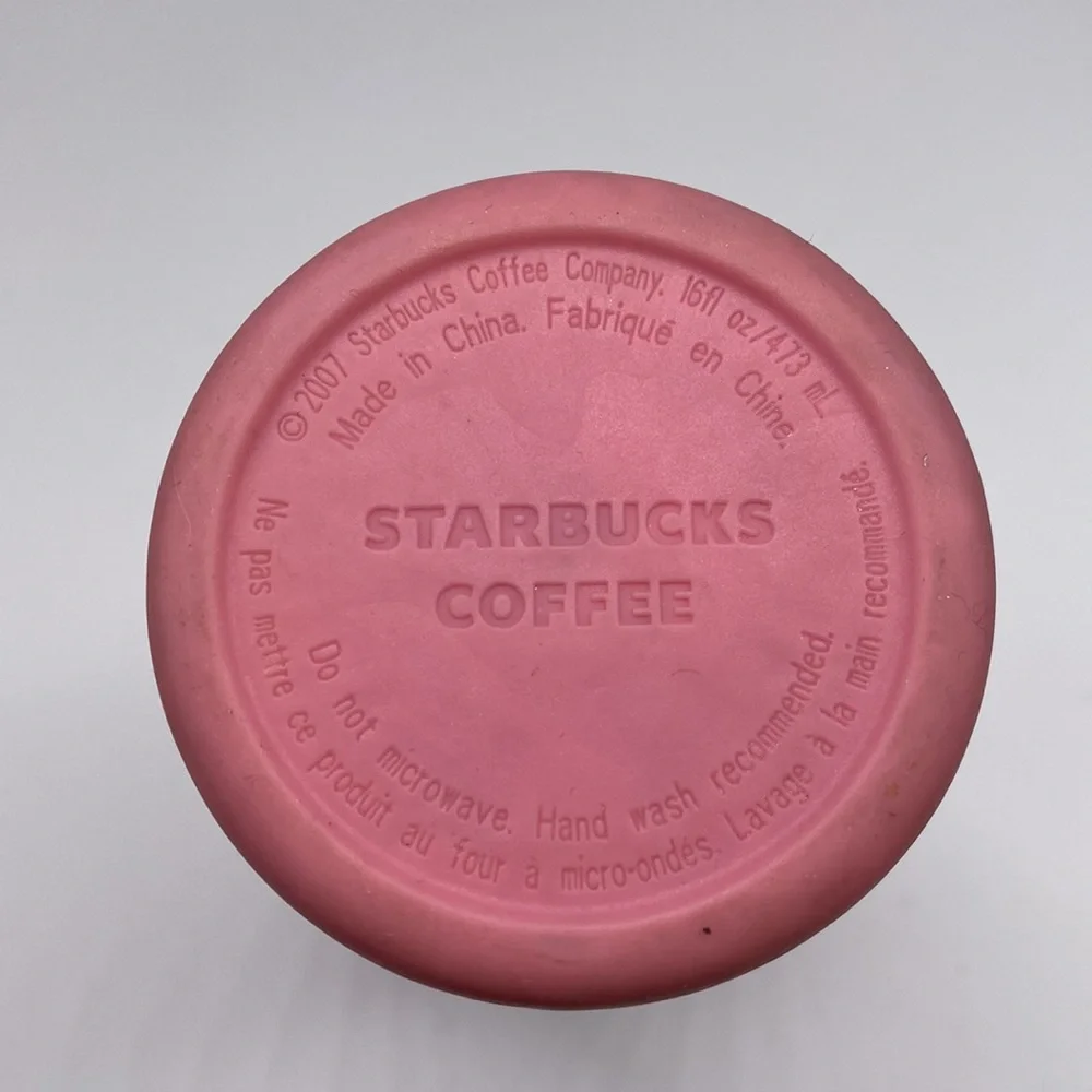 Starbucks 2007 pink