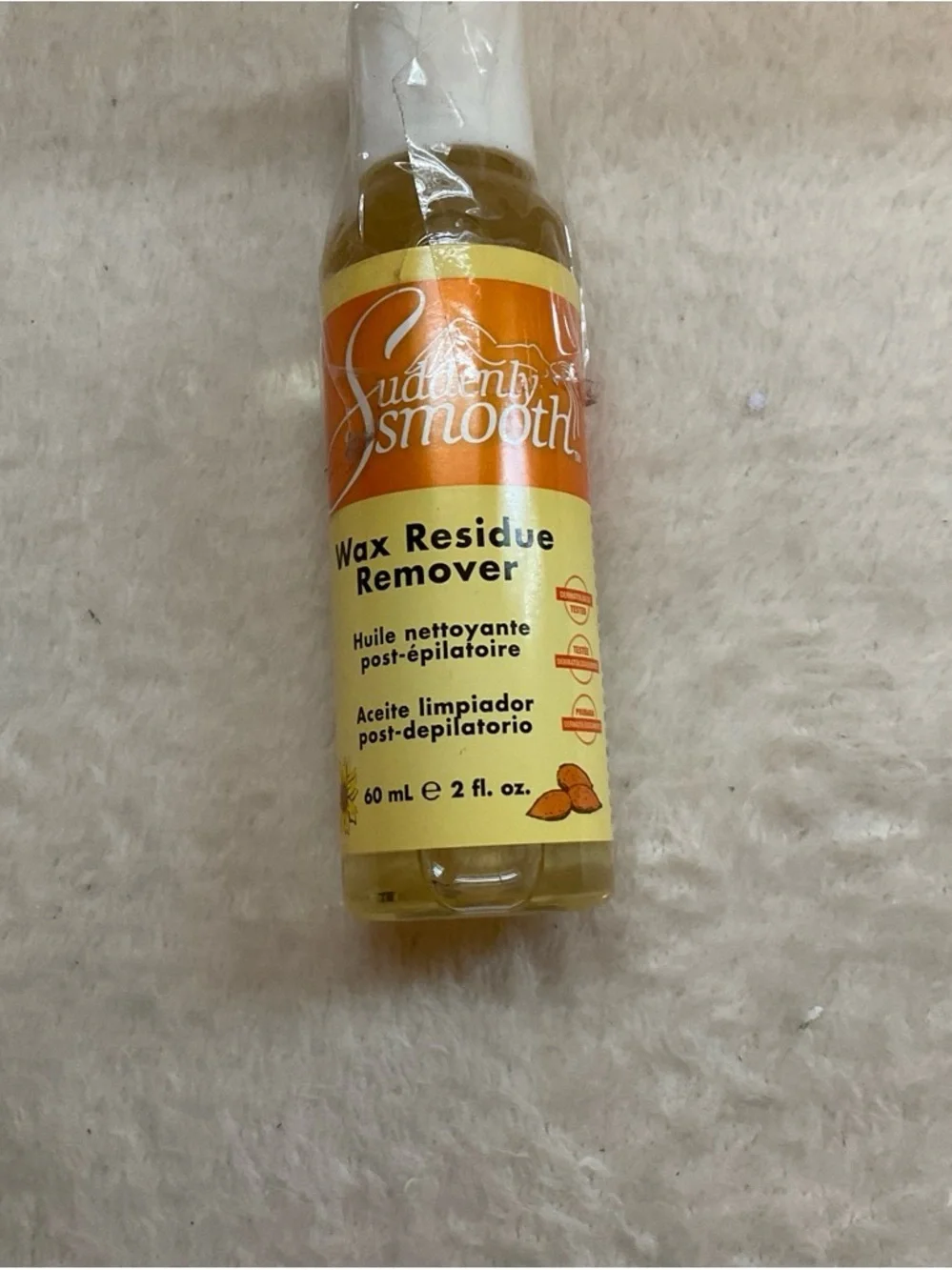 Suddenly Smooth Wax Residue Remover - Yellow Bottle