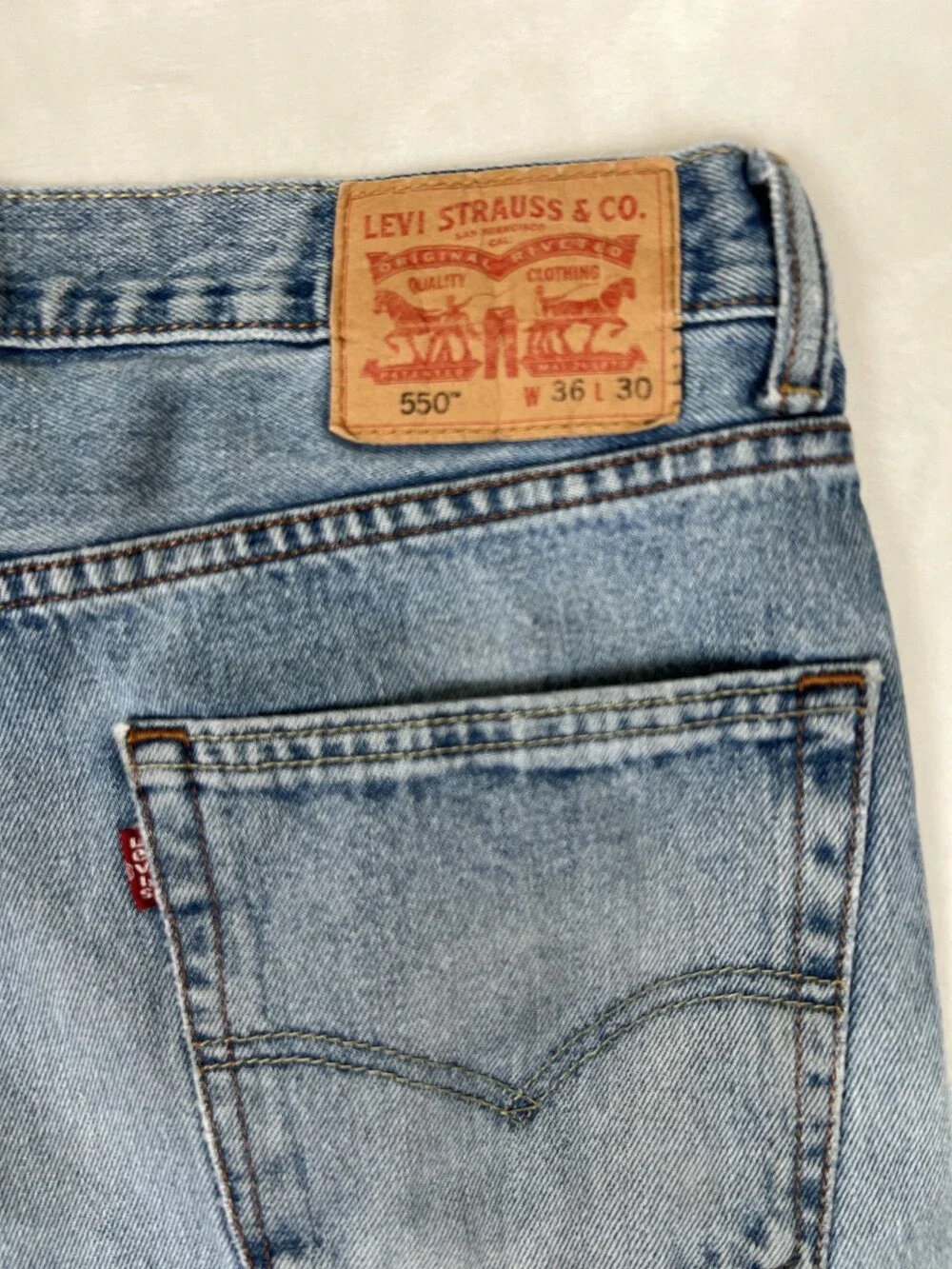 Levis shows fading