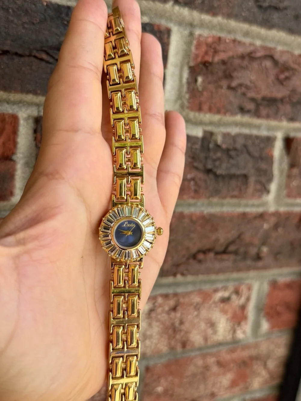 Anthropologie elegant gold