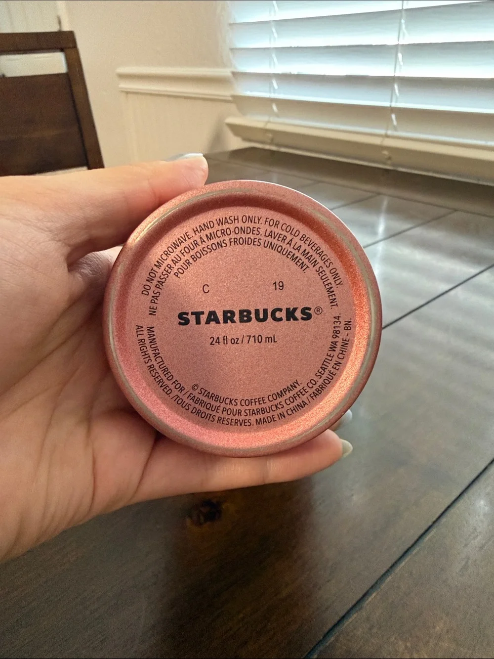 Starbucks tall reusable