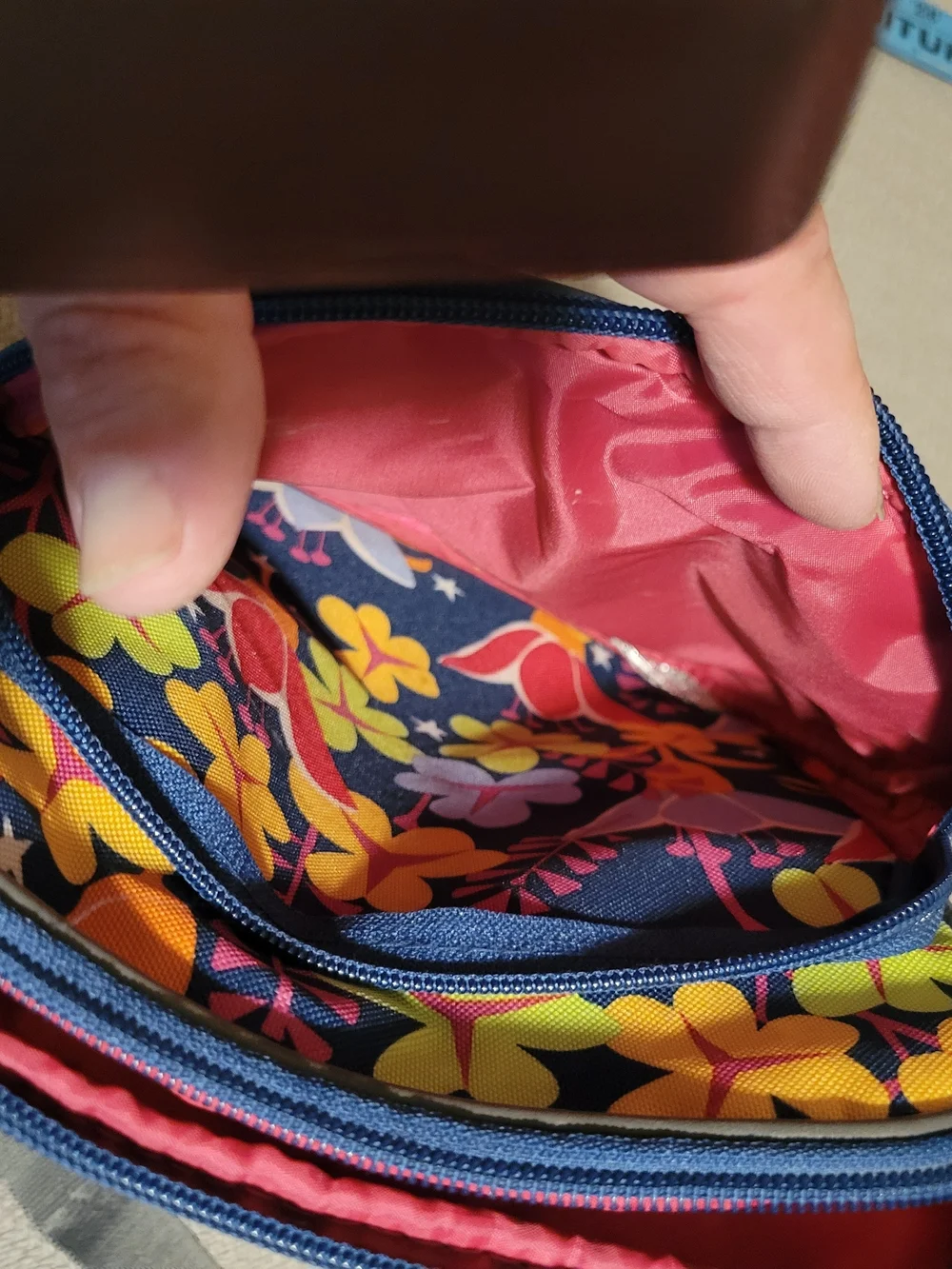 Lily Bloom compact crossbody