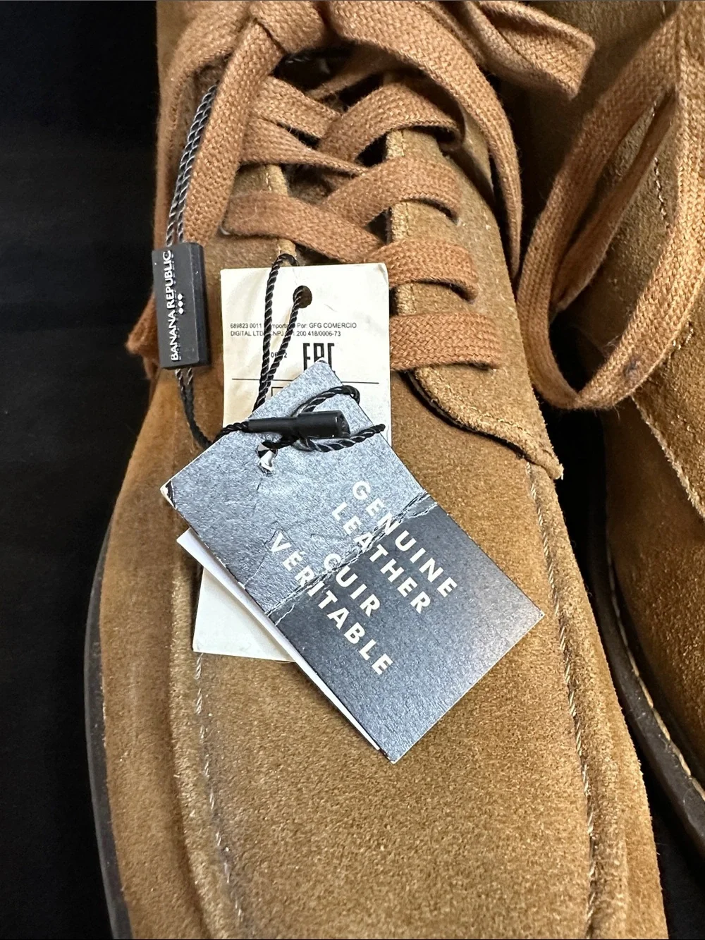 Banana Republic Factory tan suede