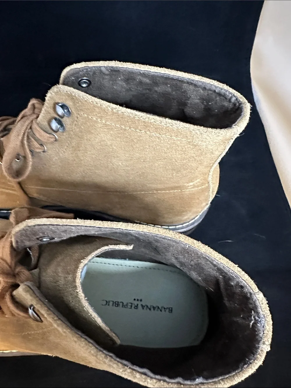 Banana Republic Factory tan suede