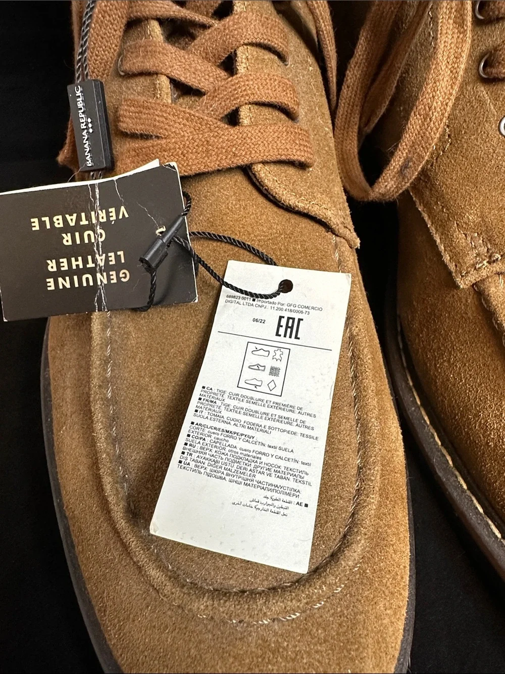 Banana Republic Factory tan suede