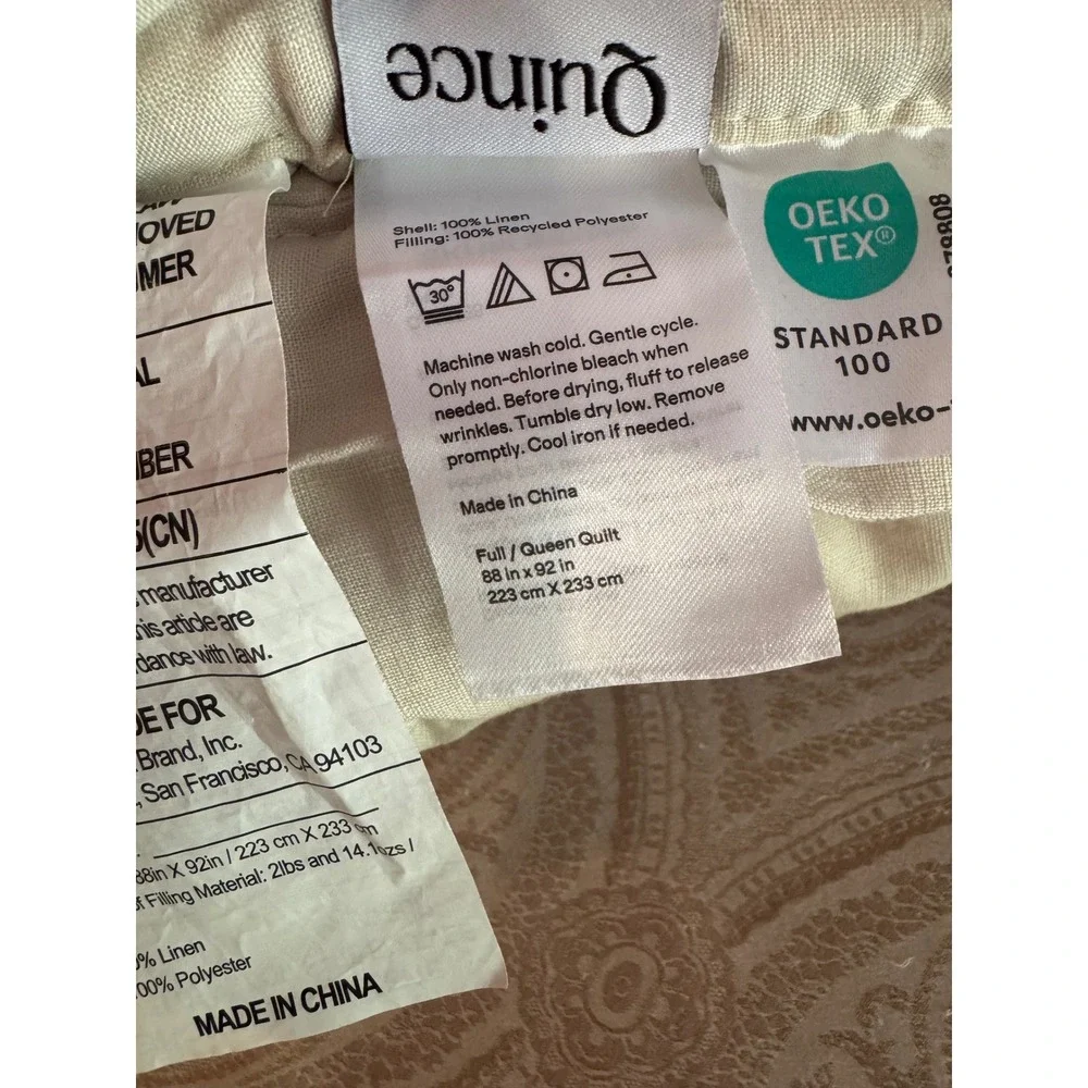 Quince european linen
