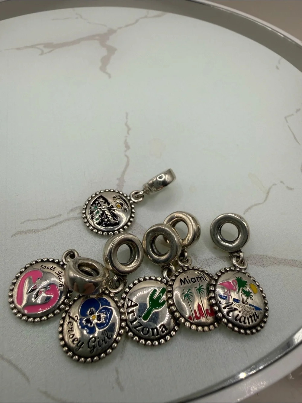 Pandora “Pick Your Fav City” Charm! All new! Simply Specify!!