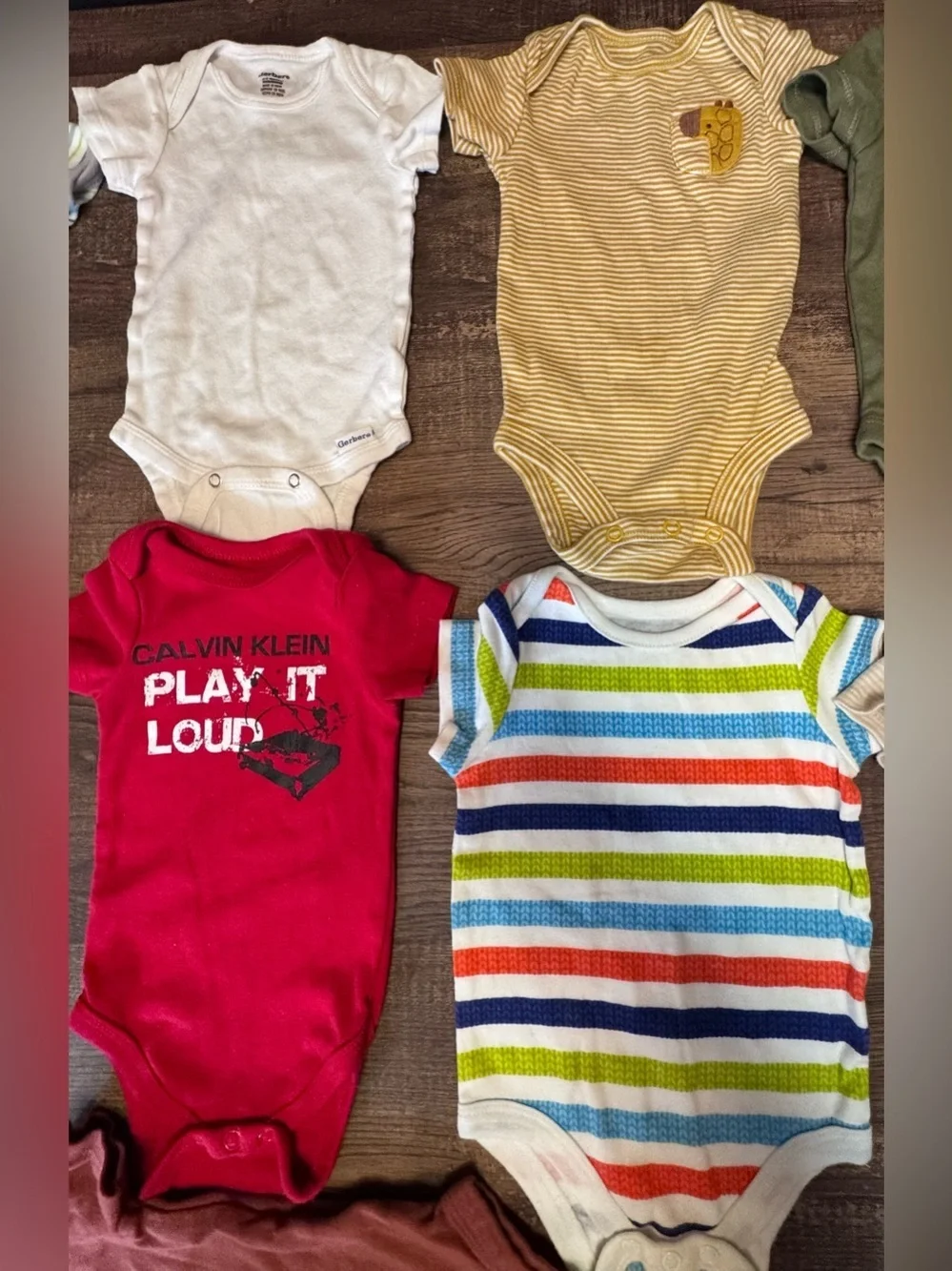 carters®& Calvin Klein s®baby pie closures