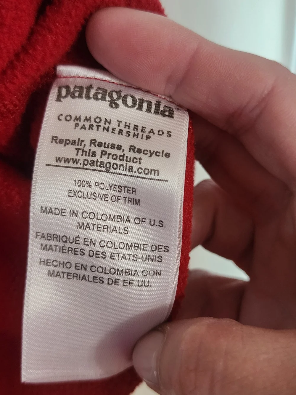 Patagonia stay cozy