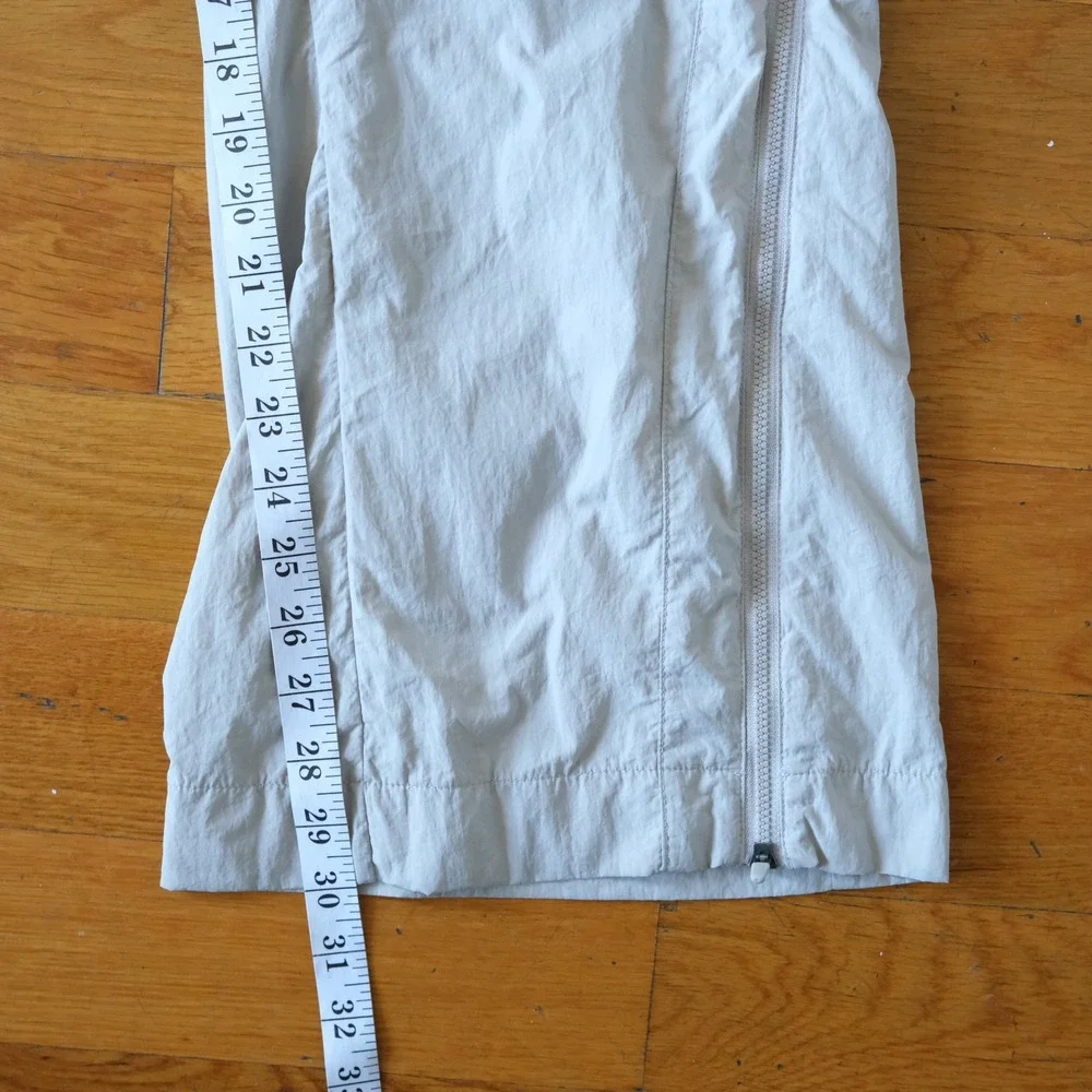 Nike Sportswear Trousers Gray Crinkled Nylon Water Repellent Pants Size L Sporty