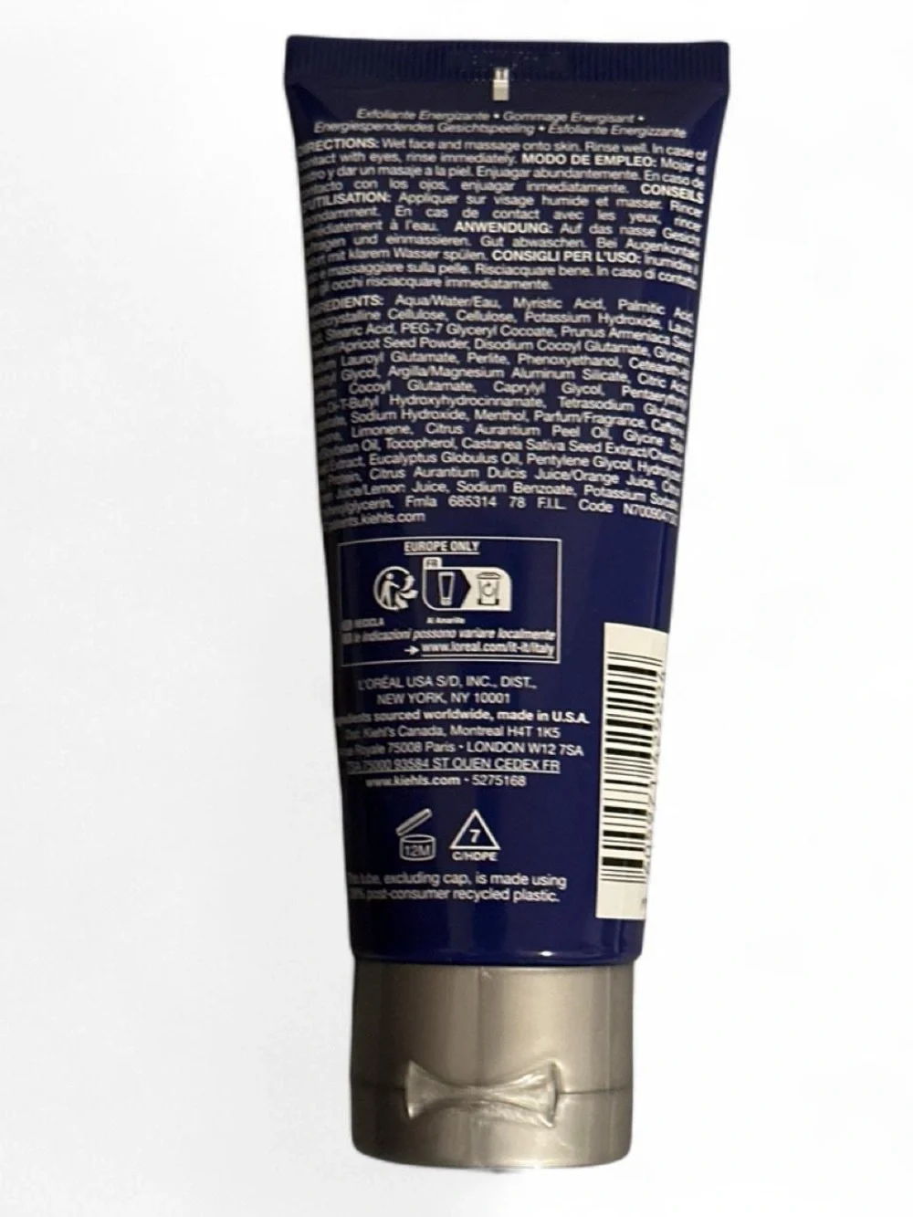 Kiehls energizing facial