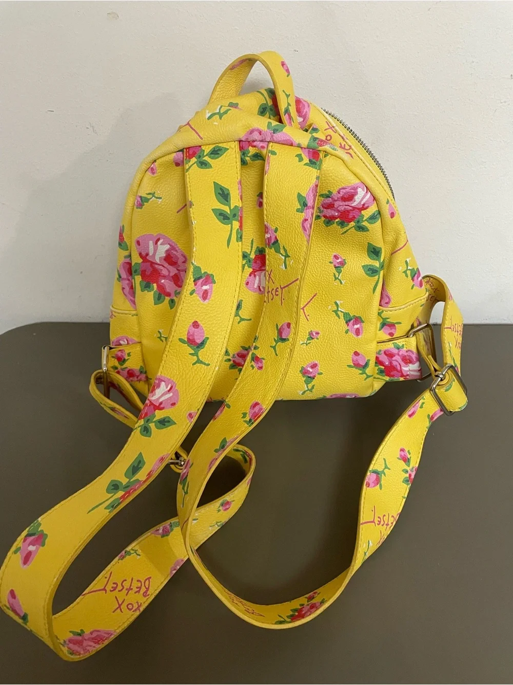 Betsey Johnson bright yellow