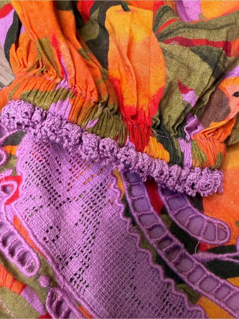 FARM Rio lavender crochet