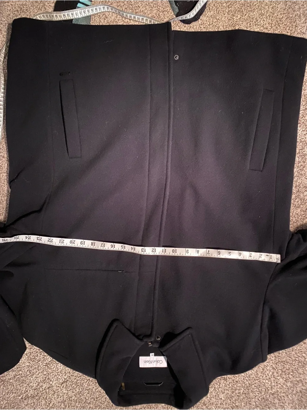 Calvin Klein streamlined black