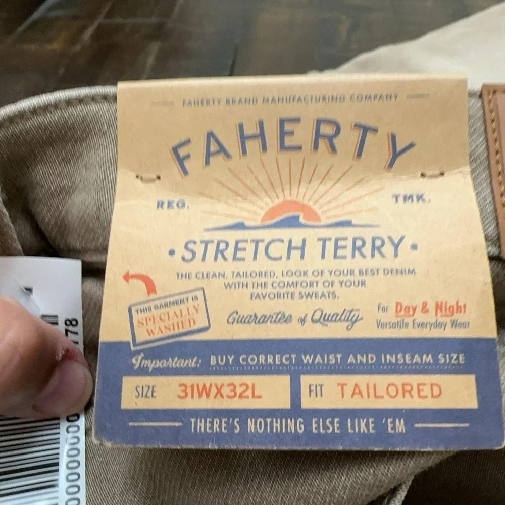 Faherty stretch terry