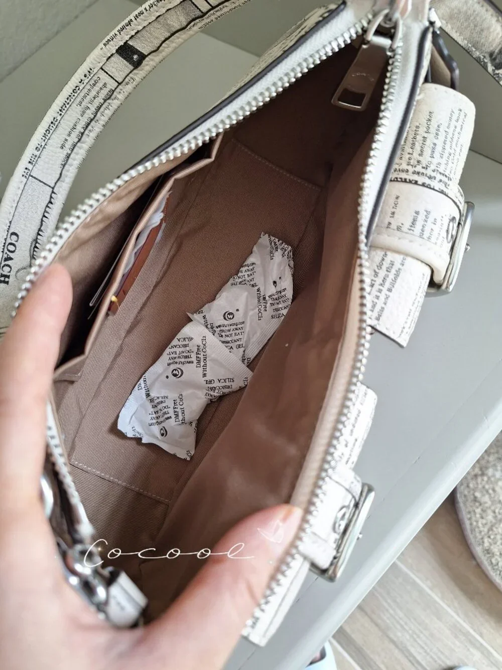 Coach nwt ashton