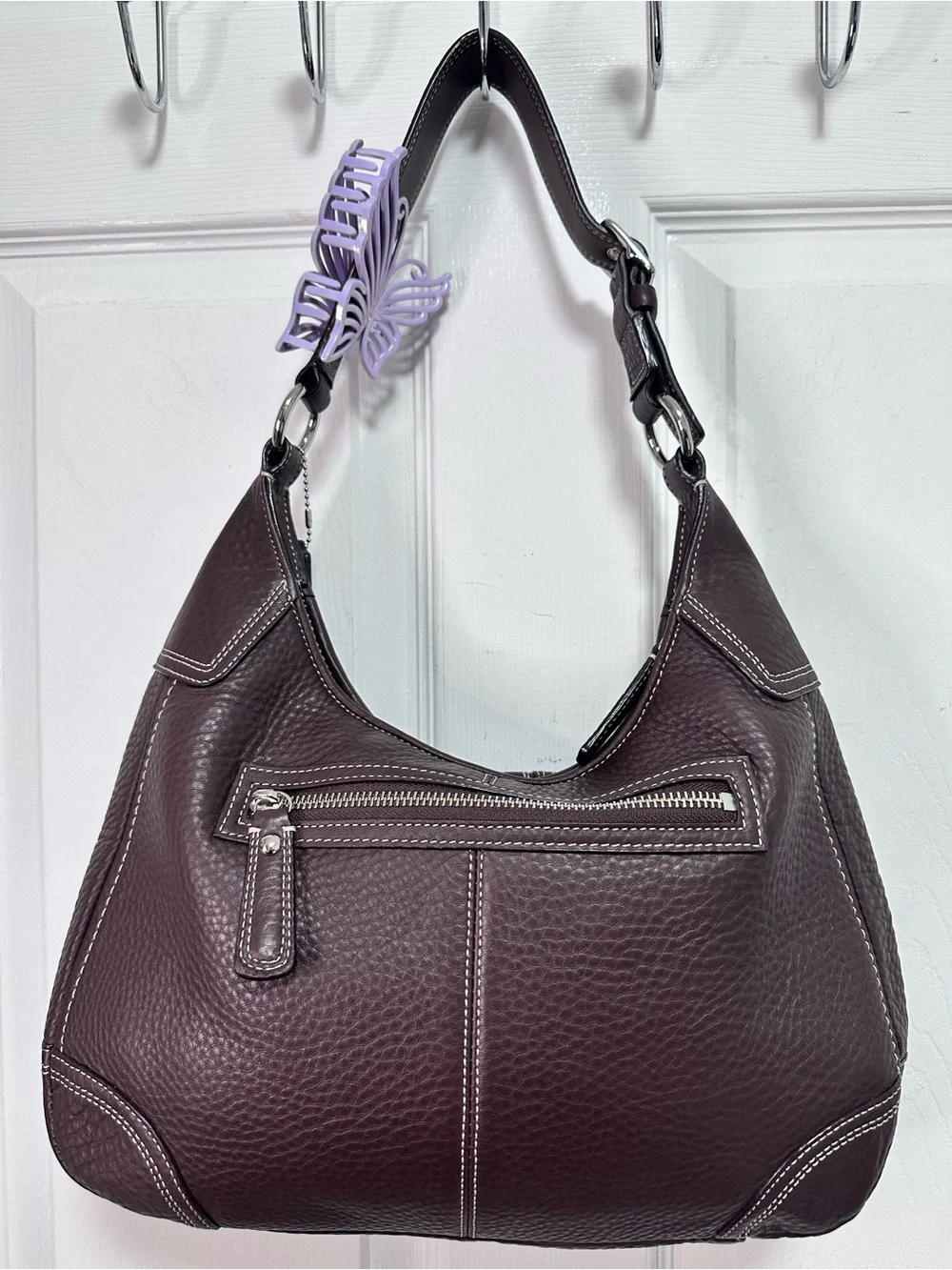 Coach luxurious pebbled