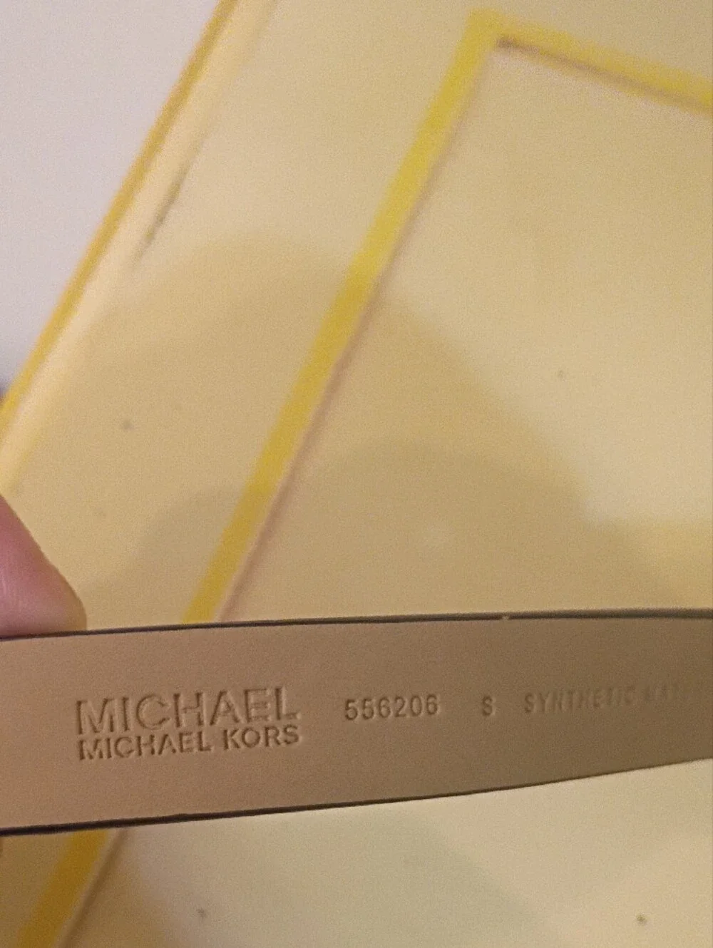 Michael Kors silver casual brown