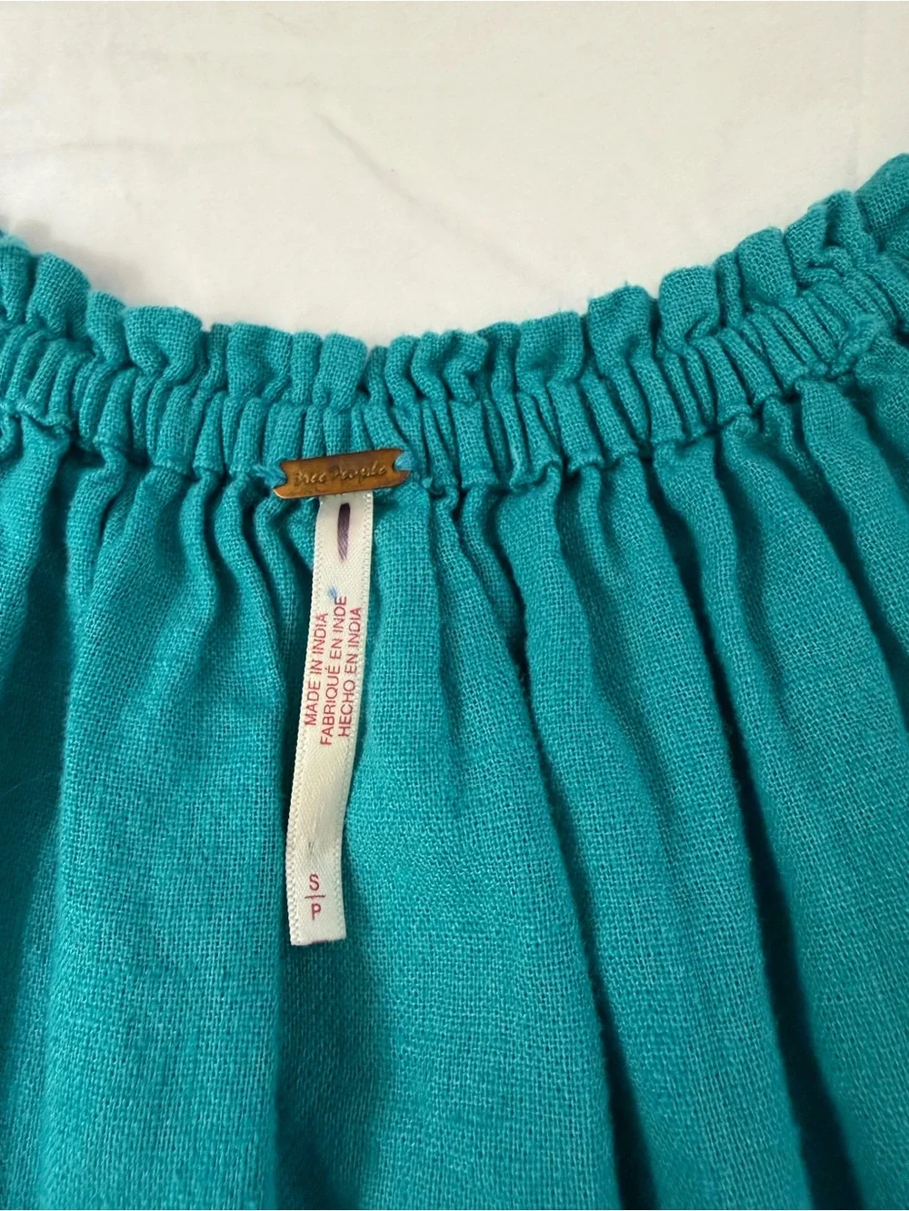 Free People lightweight teal