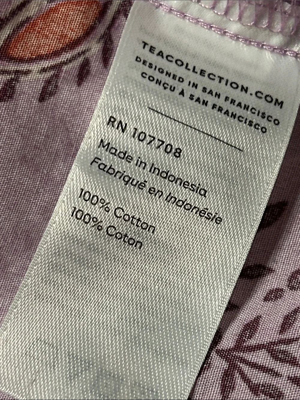 Tea Collection soft lavender