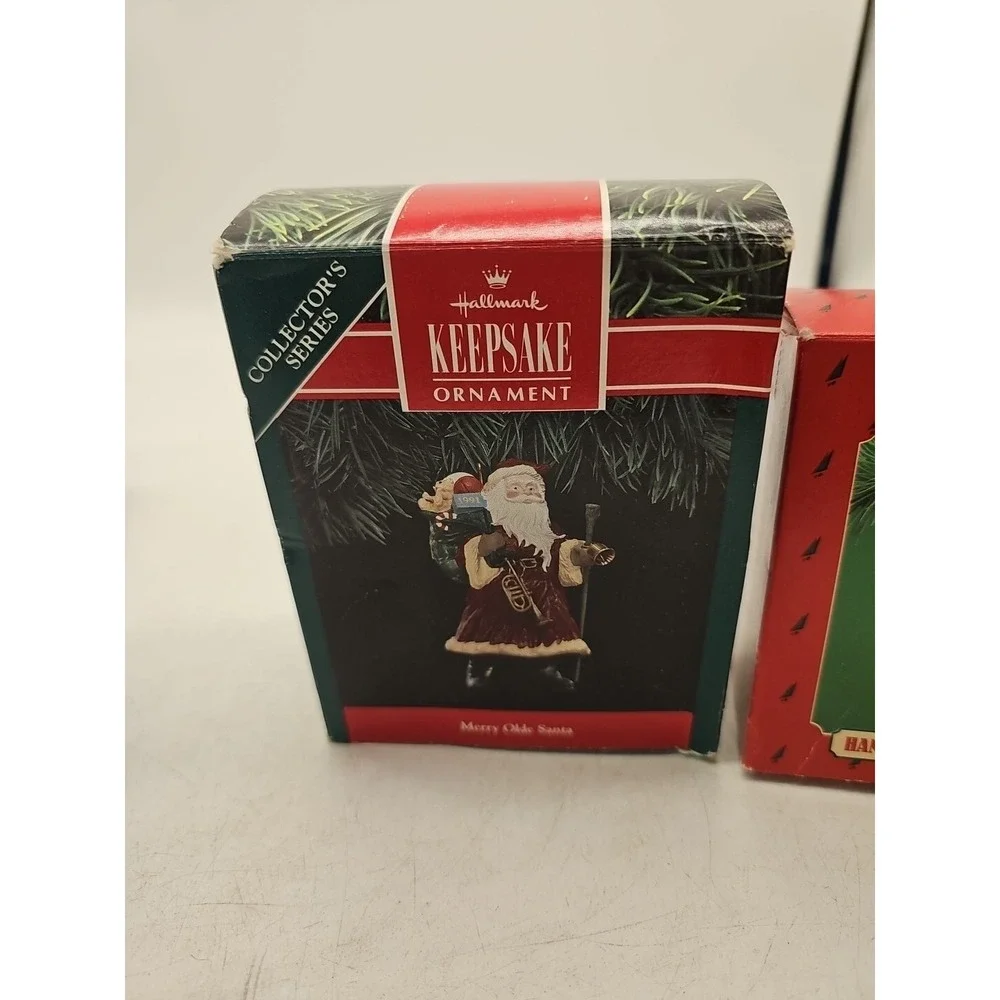 Hallmark lot three ornaments