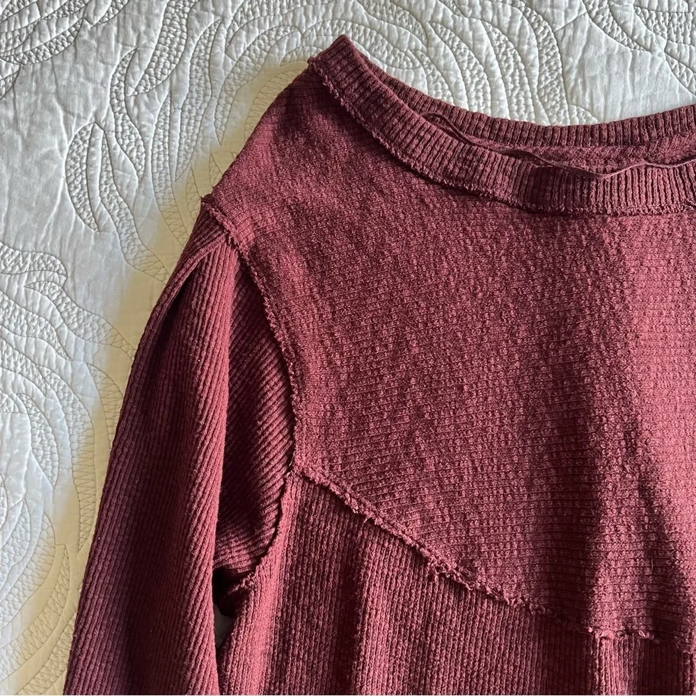 Free People raw edges
