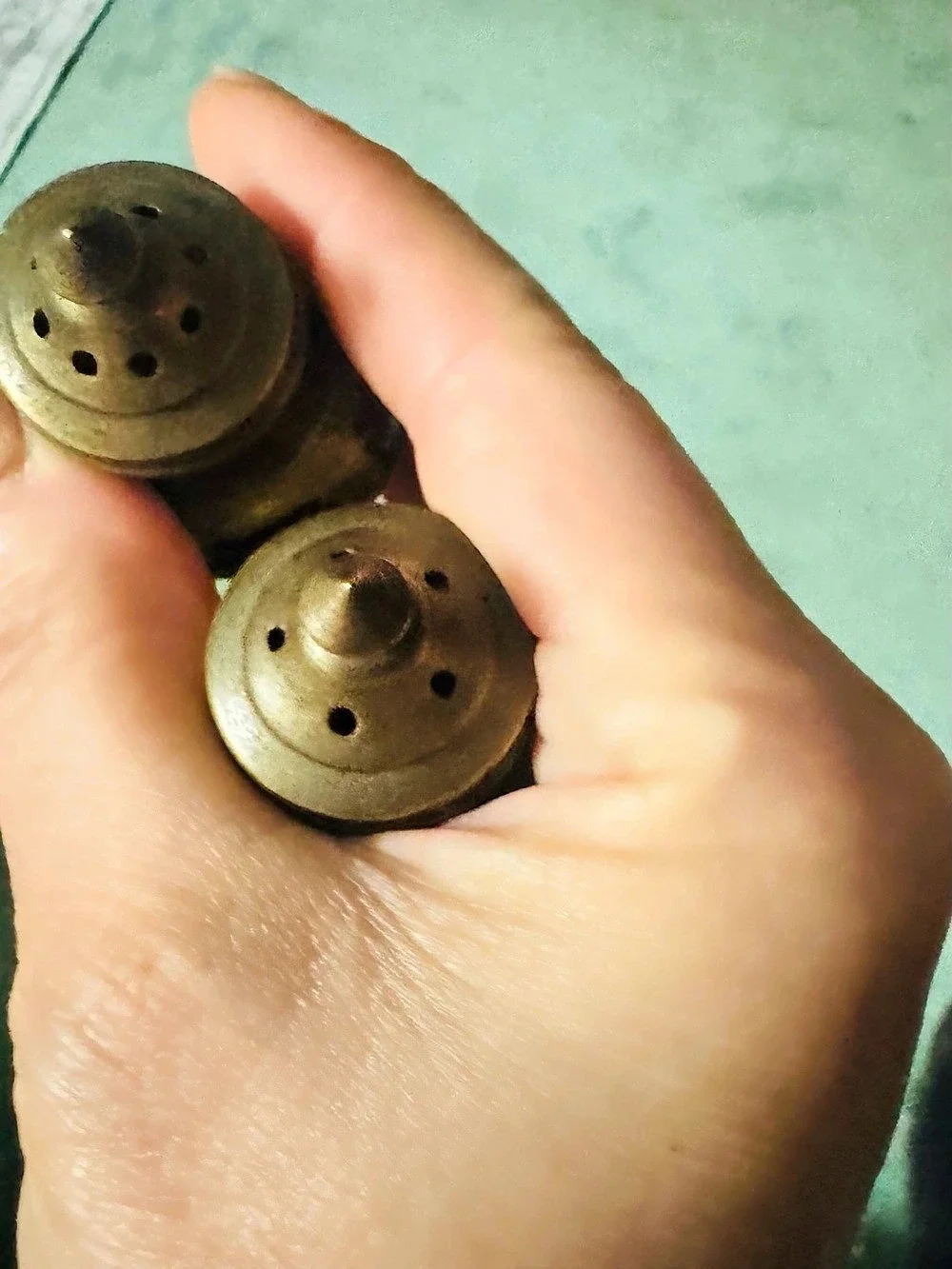 Vintage salt pepper