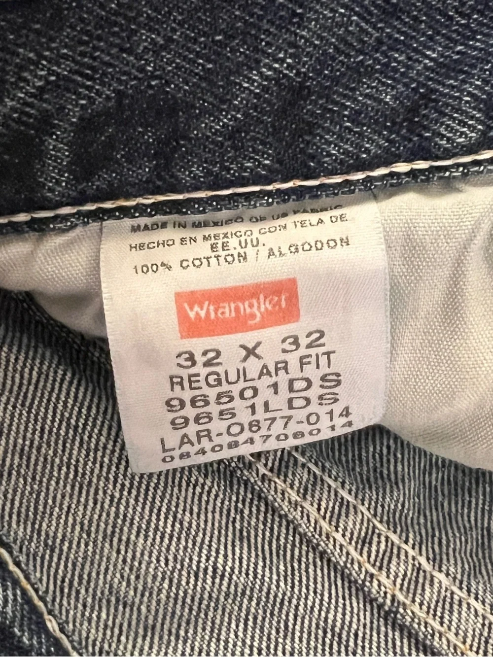 Wrangler men’s jeans