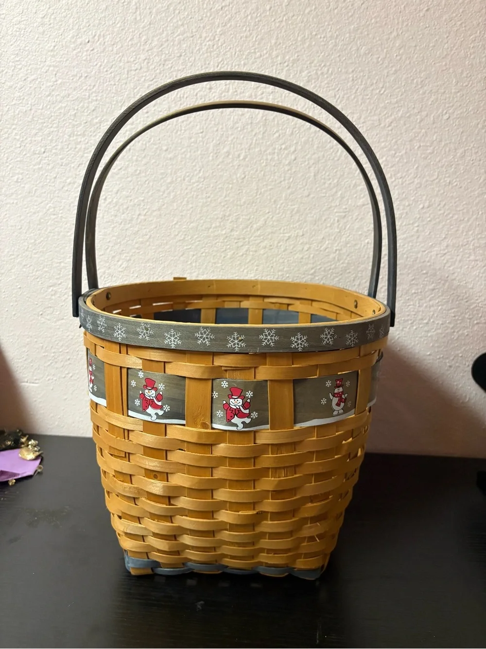 N/A rustic snowman