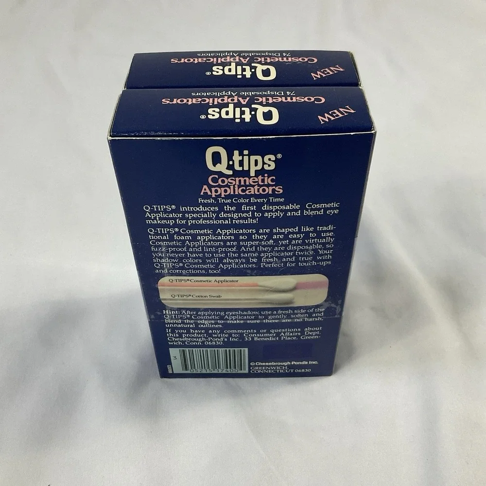 Q-tips tips cotton