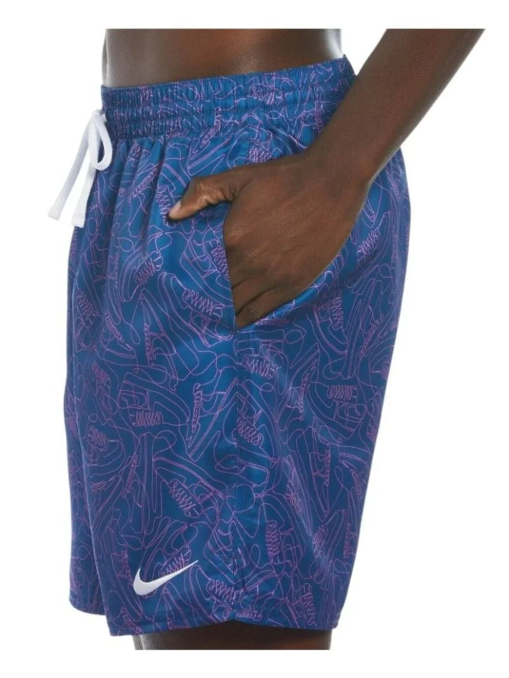 Nike swim blue