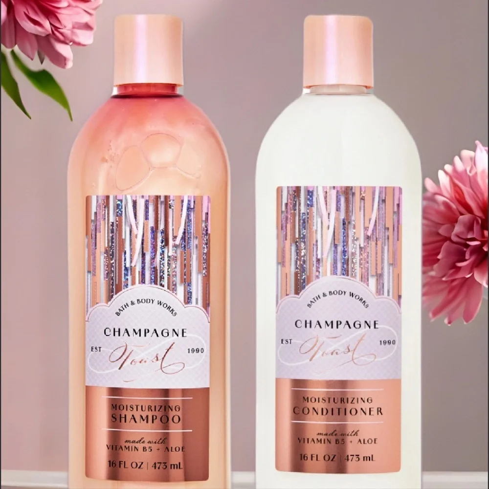 Bath &‎ Bodywork Champagne Moisturizing Shampoo and Conditioner