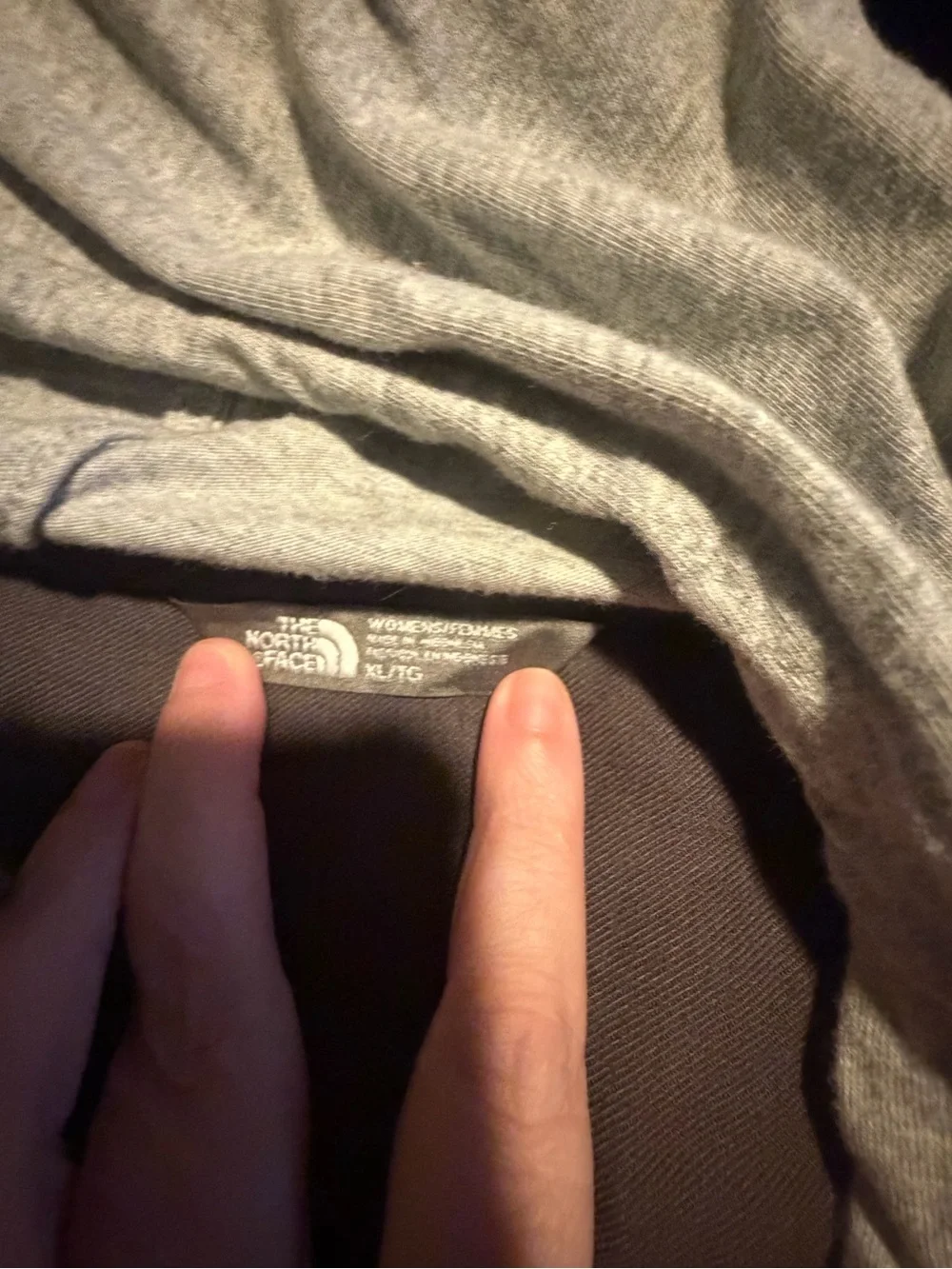 The North Face lightweight hooded